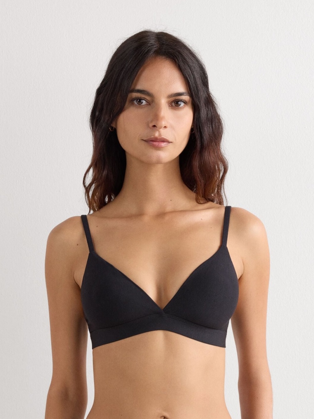 Aerie Bra S Sheer Black